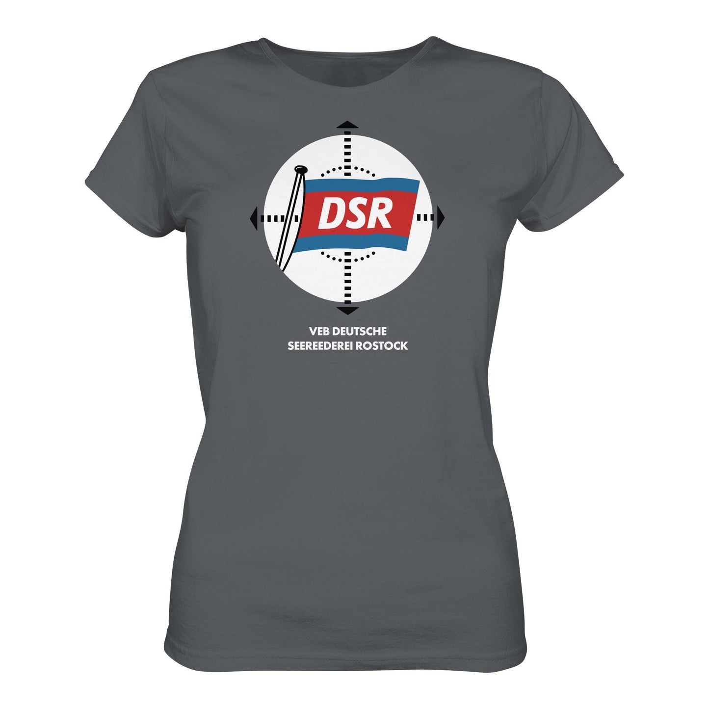 DDR Ostalgie Shirt Mädels • DSR - VEB DEUTSCHE SEEREEDEREI ROSTOCK