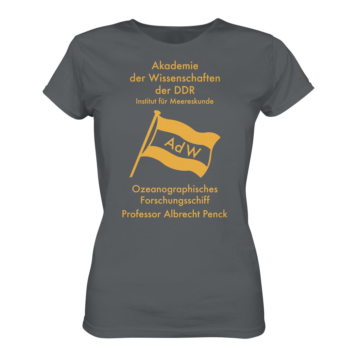 DDR Ostalgie Shirt Mädels • OZEONOGRAPHISCHES FORSCHUNGSSCHIFF ALBRECHT PENCK