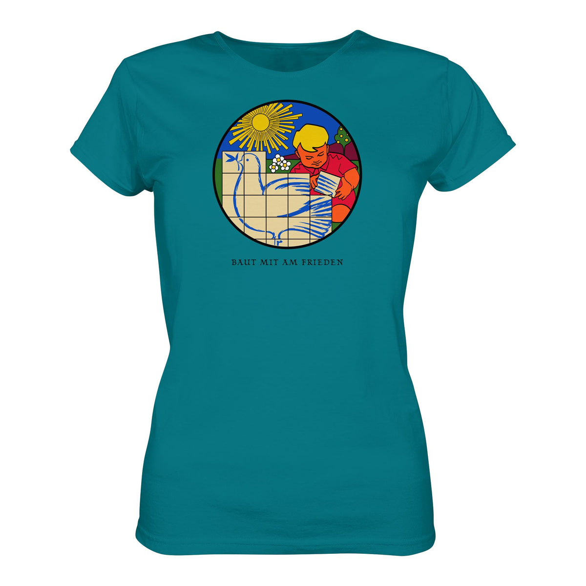 BAUT MIT AM FRIEDEN | DDR Ostalgie Shirt Mädels