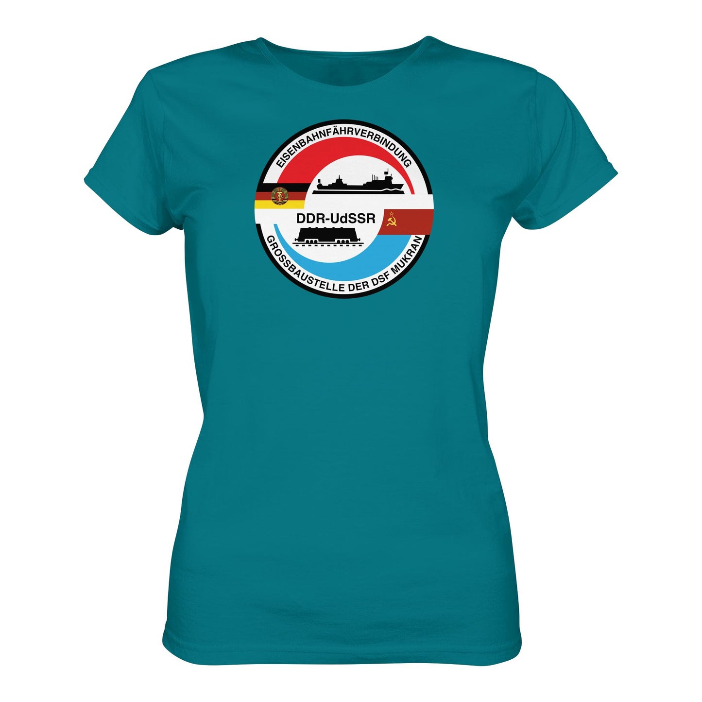 DDR Ostalgie Shirt Mädels • GROSSBAUSTELLE DER DSF MUKRAN