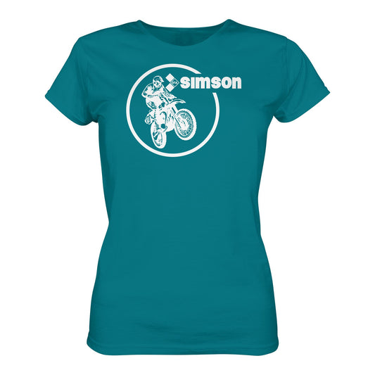 DDR Ostalgie Shirt Mädels • IFA SIMSON CROSS (ORIGINAL NICKI MOTIV)