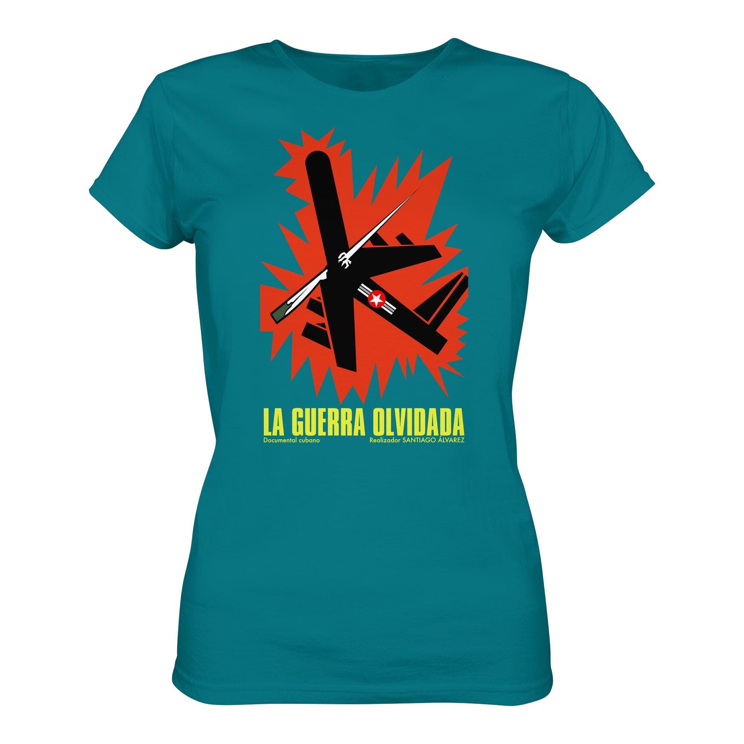 DDR Ostalgie Shirt Mädels • KUBA - LA GUERRA OLVIDADA (ORIGINAL POSTER)