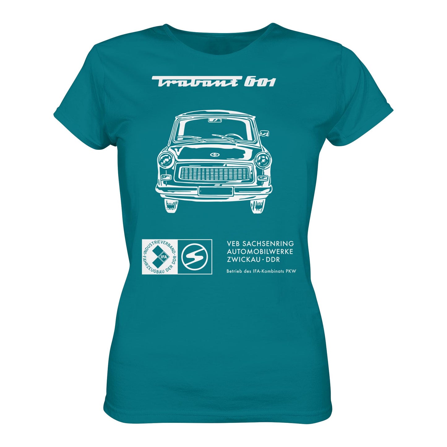 DDR Ostalgie Shirt Mädels • TRABANT 601 (ORIGINAL TITEL BETRIEBSANLEITUNG)