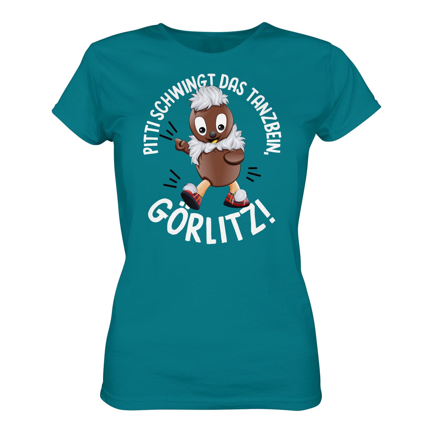 PITTI STADT-NICKI (SHIRT MÄDELS) • PITTI SCHWINGT DAS TANZBEIN, GÖRLITZ!