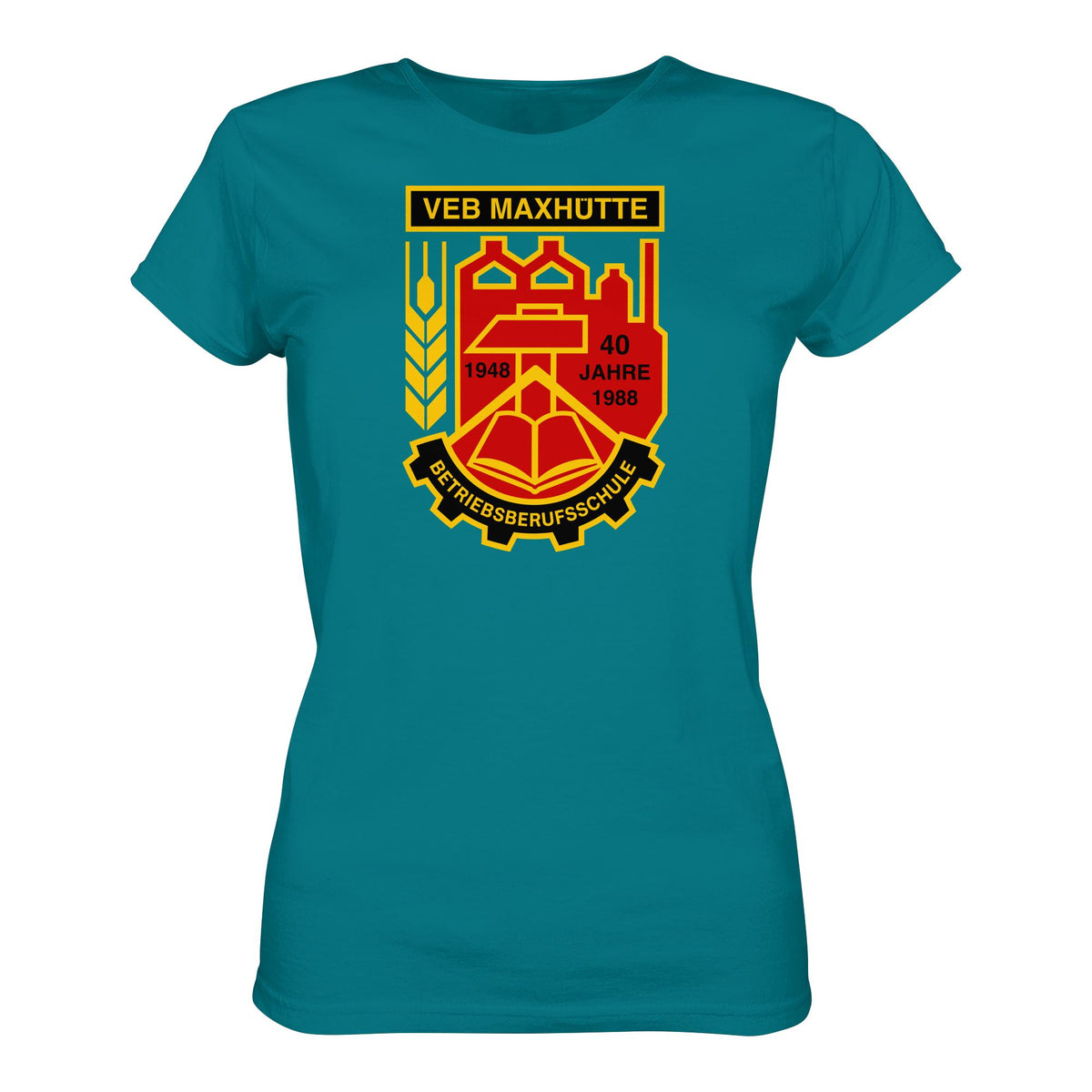 VEB MAXHÜTTE - BETRIEBSBERUFSSCHULE | DDR Ostalgie Shirt Mädels