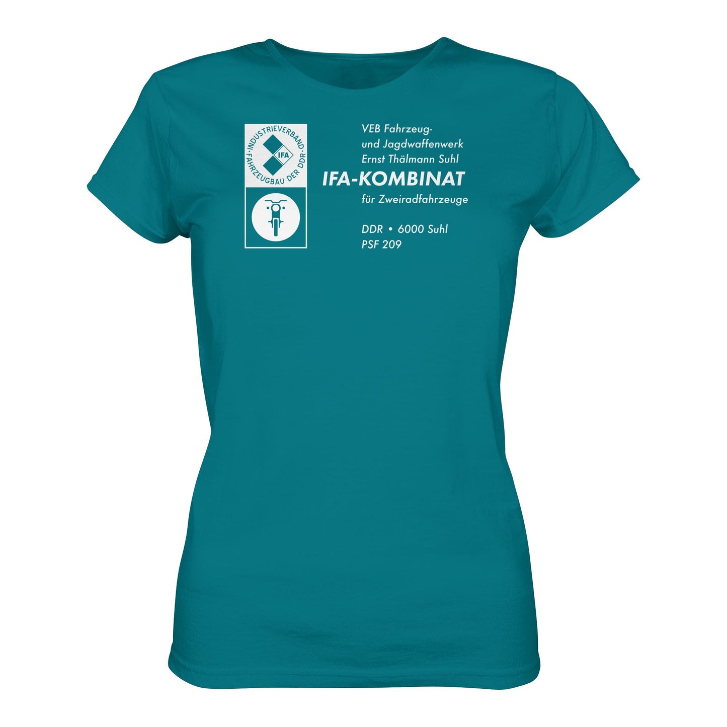 DDR Ostalgie Shirt Mädels • VEB FAHRZEUG- UND JAGDWAFFENWERK ERNST THÄLMANN SUHL