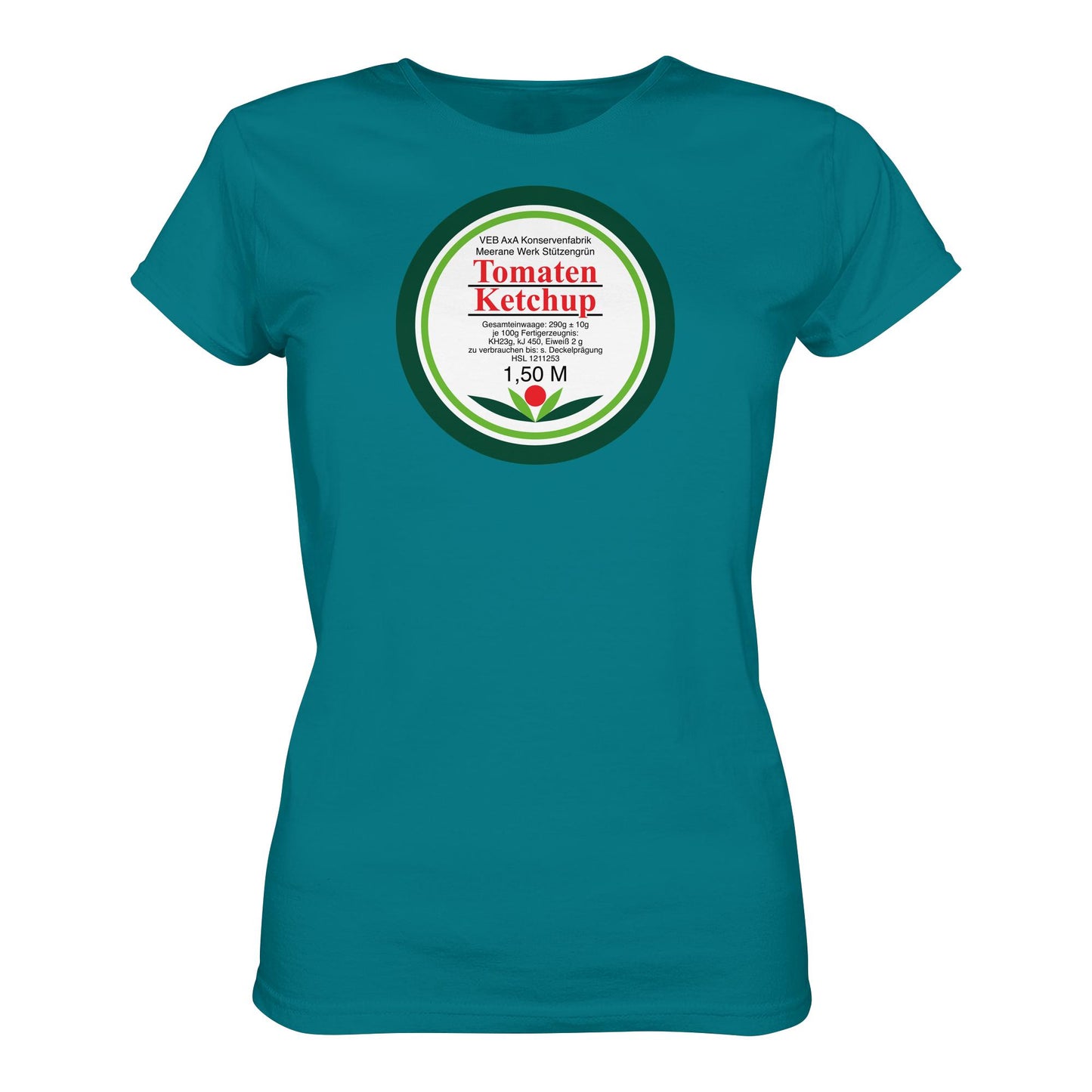 DDR Ostalgie Shirt Mädels • VEB AXA KONSERVEN MEERANE - TOMATEN-KETCHUP