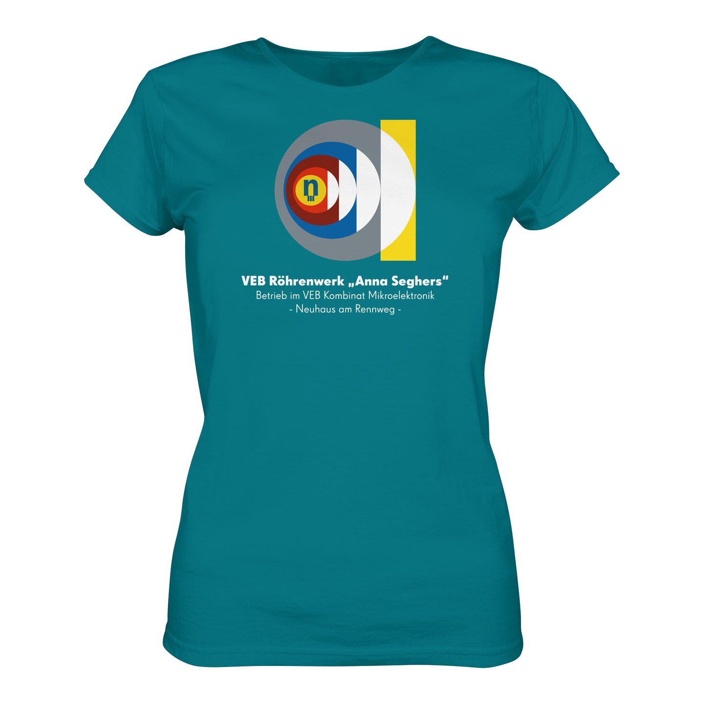 DDR Ostalgie Shirt Mädels • VEB RÖHRENWERK ANNA SEGHERS - NEUHAUS