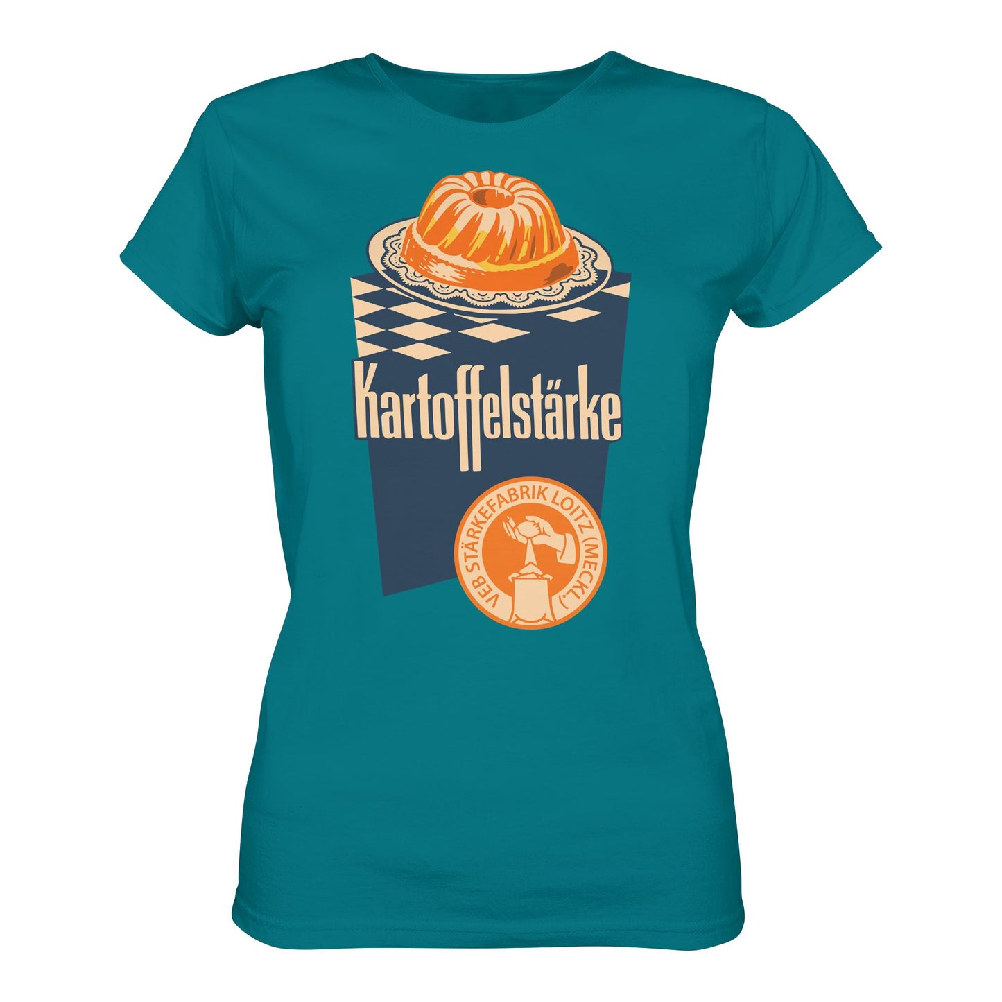 DDR Ostalgie Shirt Mädels • VEB KARTOFFELSTÄRKE - VEB STÄRKEFABRIK LOITZ