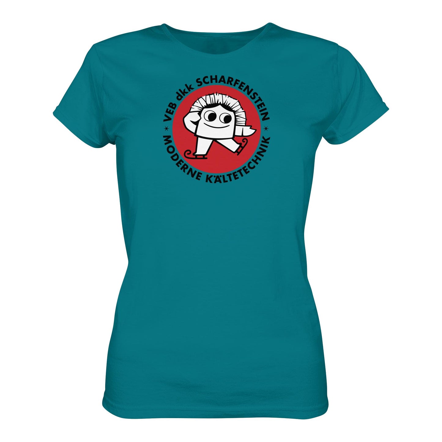 DDR Ostalgie Shirt Mädels • VEB DKK SCHARFENSTEIN