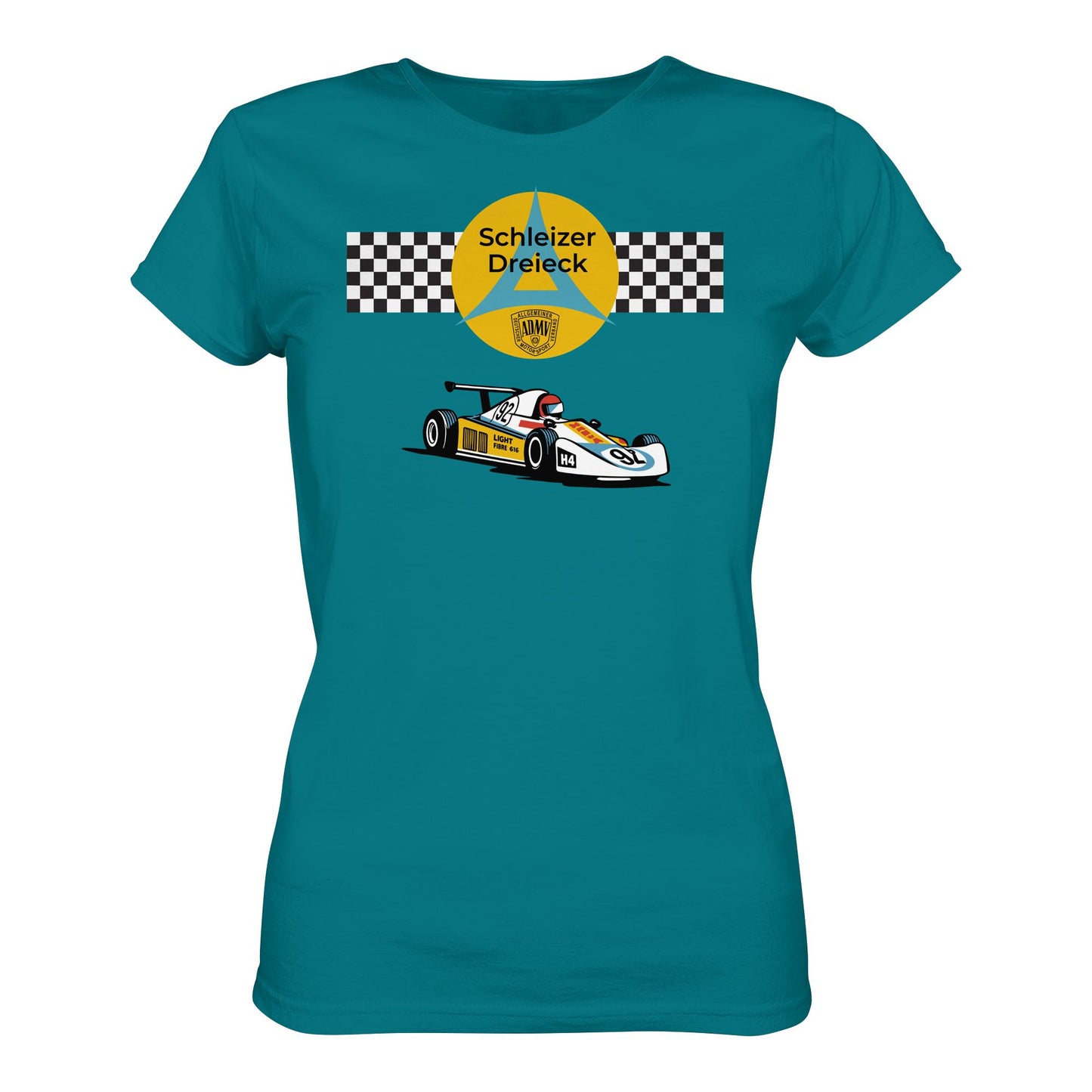 DDR Ostalgie Shirt Mädels • SCHLEIZER DREIECK DDR (ORIGINAL-WIMPEL)