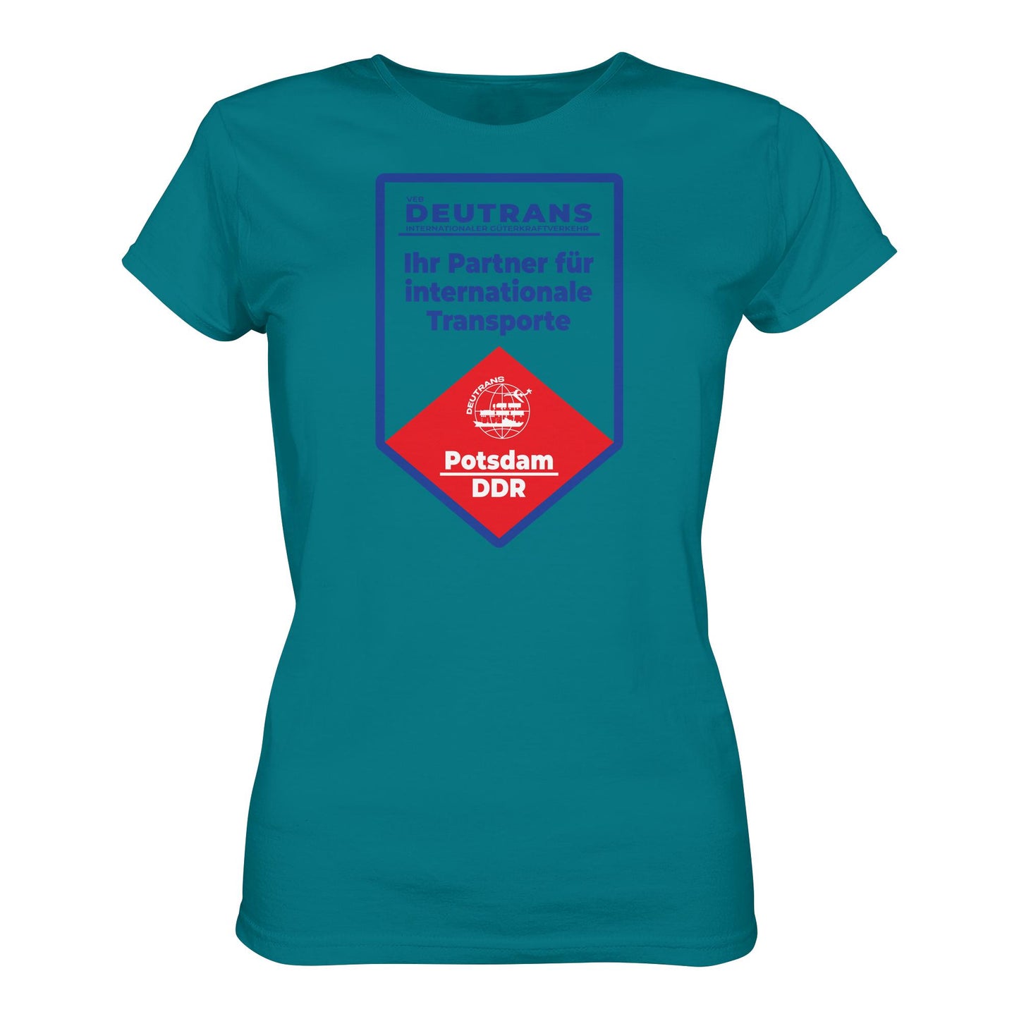 DDR Ostalgie Shirt Mädels • VEB DEUTRANS - POTSDAM
