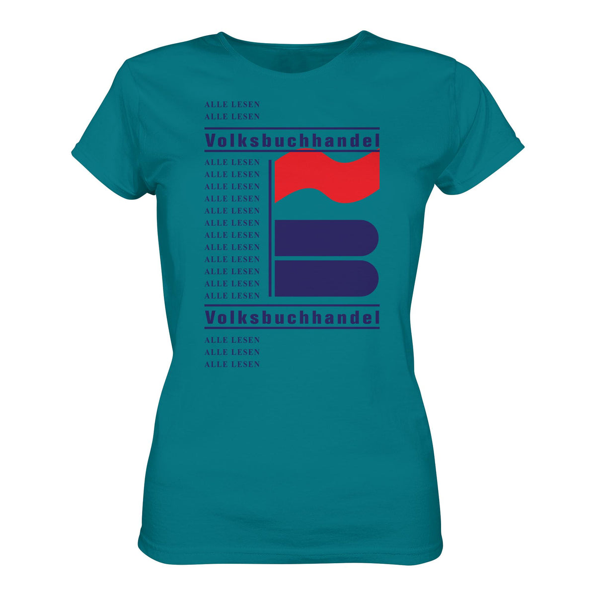 VOLKSBUCHHANDEL DER DDR | DDR Ostalgie Shirt Mädels