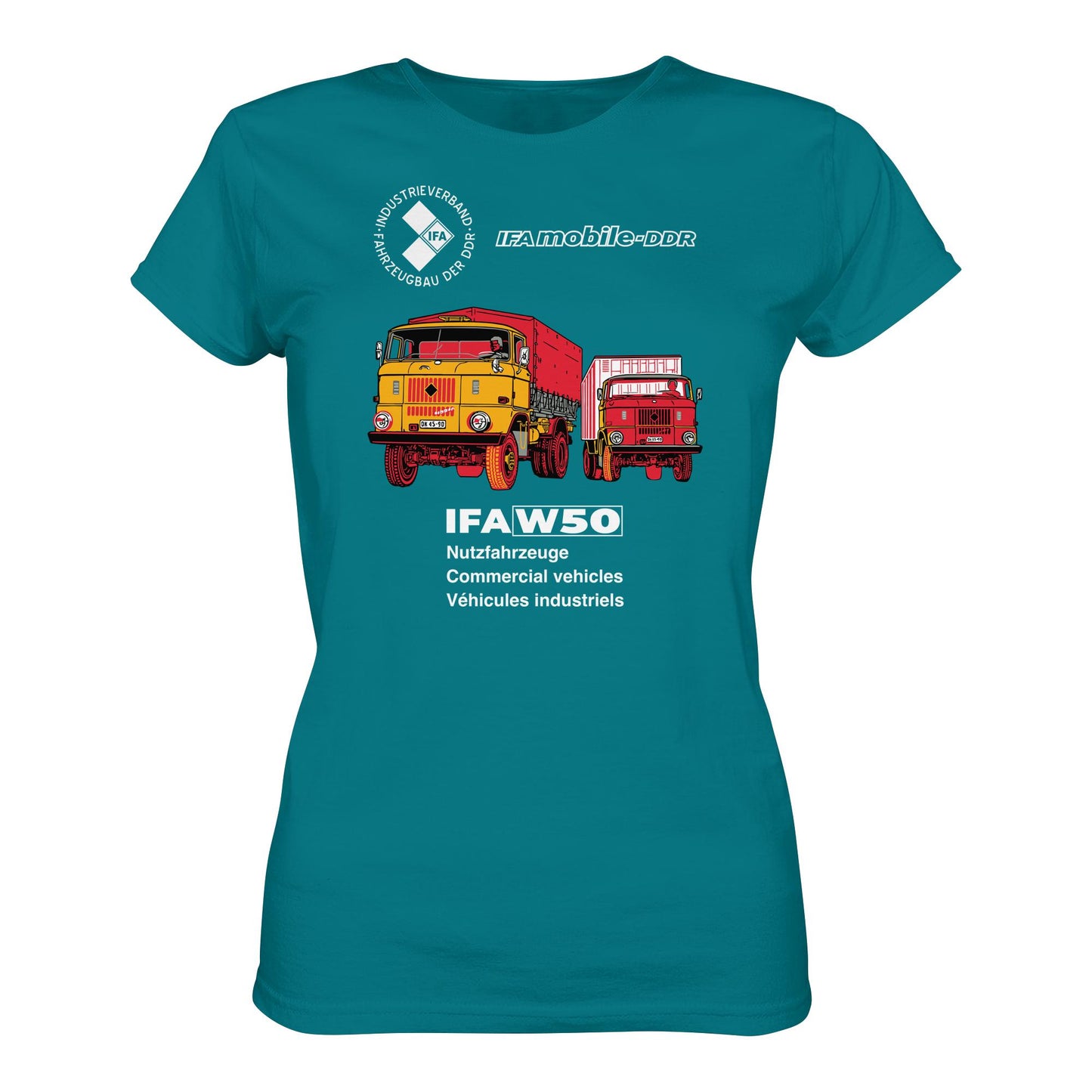 DDR Ostalgie Shirt Mädels • IFA W50 (ORIGINAL POSTER)