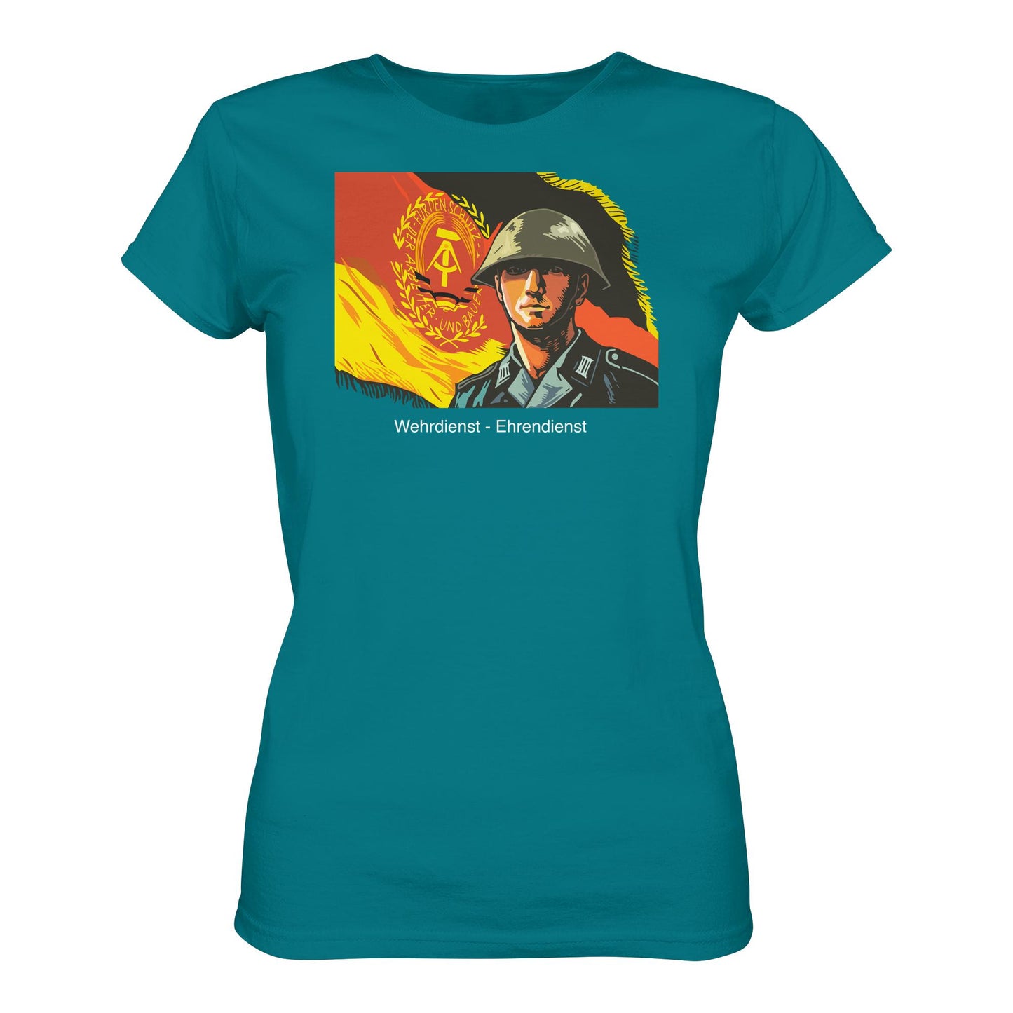 DDR Ostalgie Shirt Mädels • NVA WEHRDIENST - EHRENDIENST