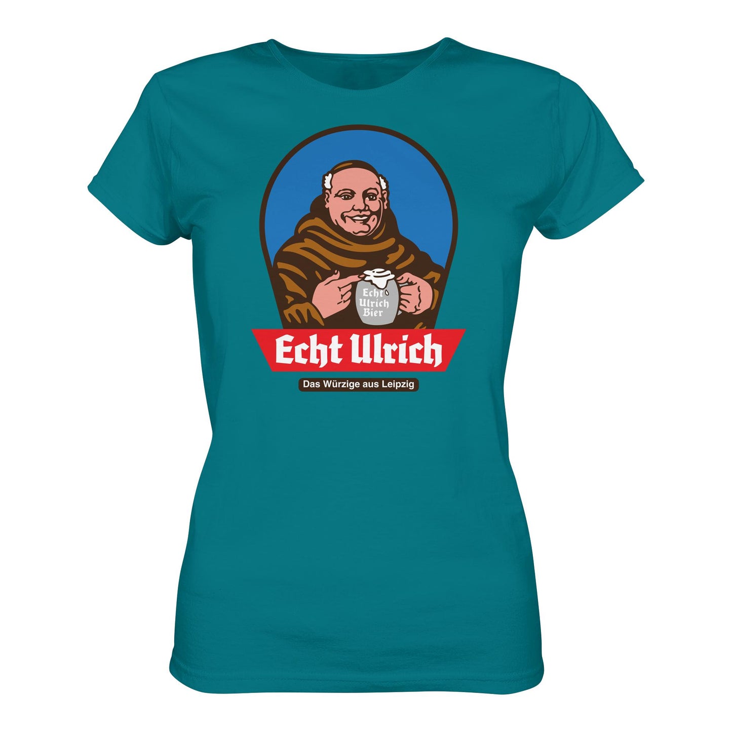 DDR Ostalgie Shirt Mädels • ECHT ULRICH BIER LEIPZIG