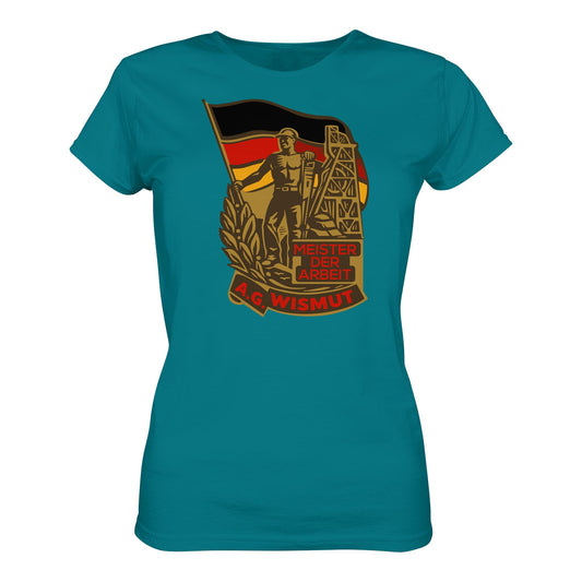 DDR Ostalgie Shirt Mädels • WISMUT - MEISTER DER ARBEIT
