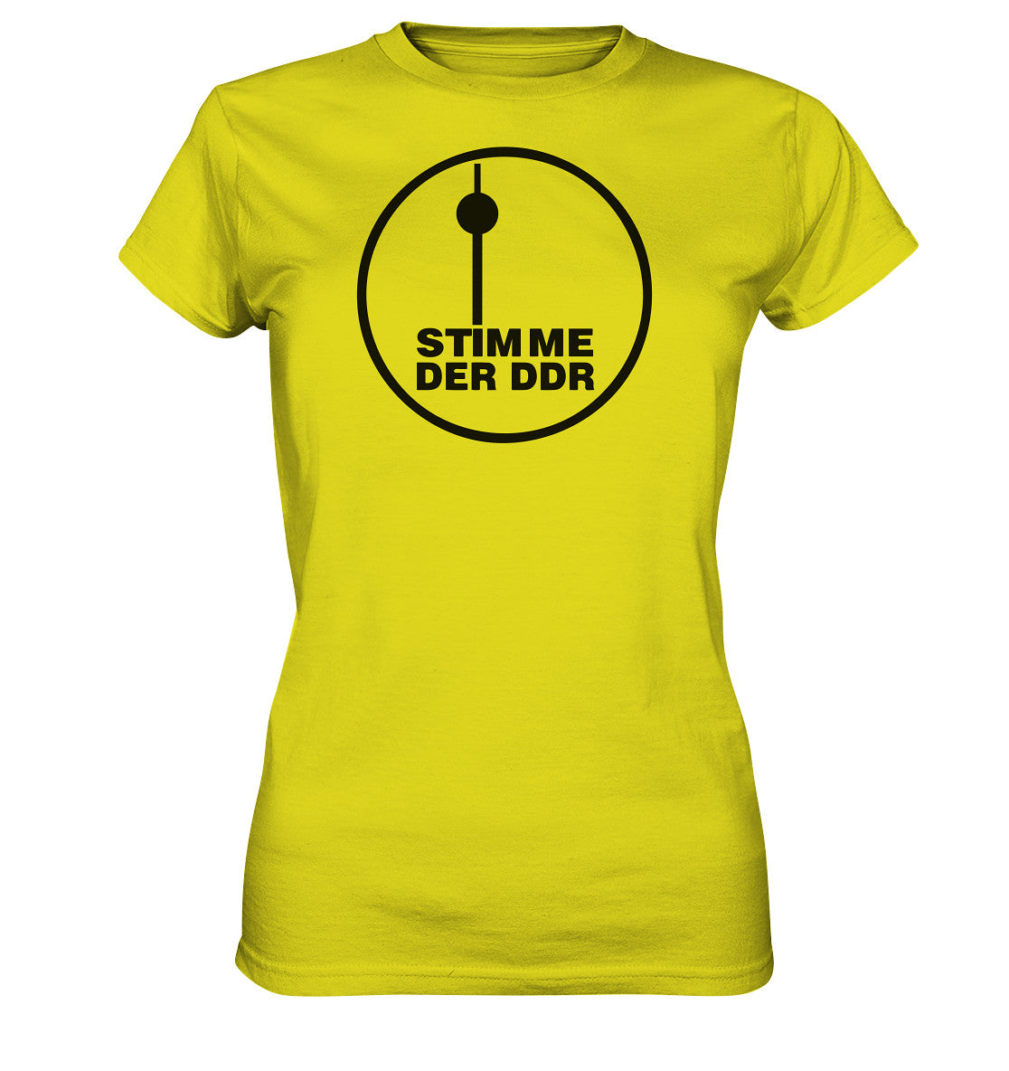DDR Ostalgie Shirt Mädels •  STIMME DER DDR dunkel