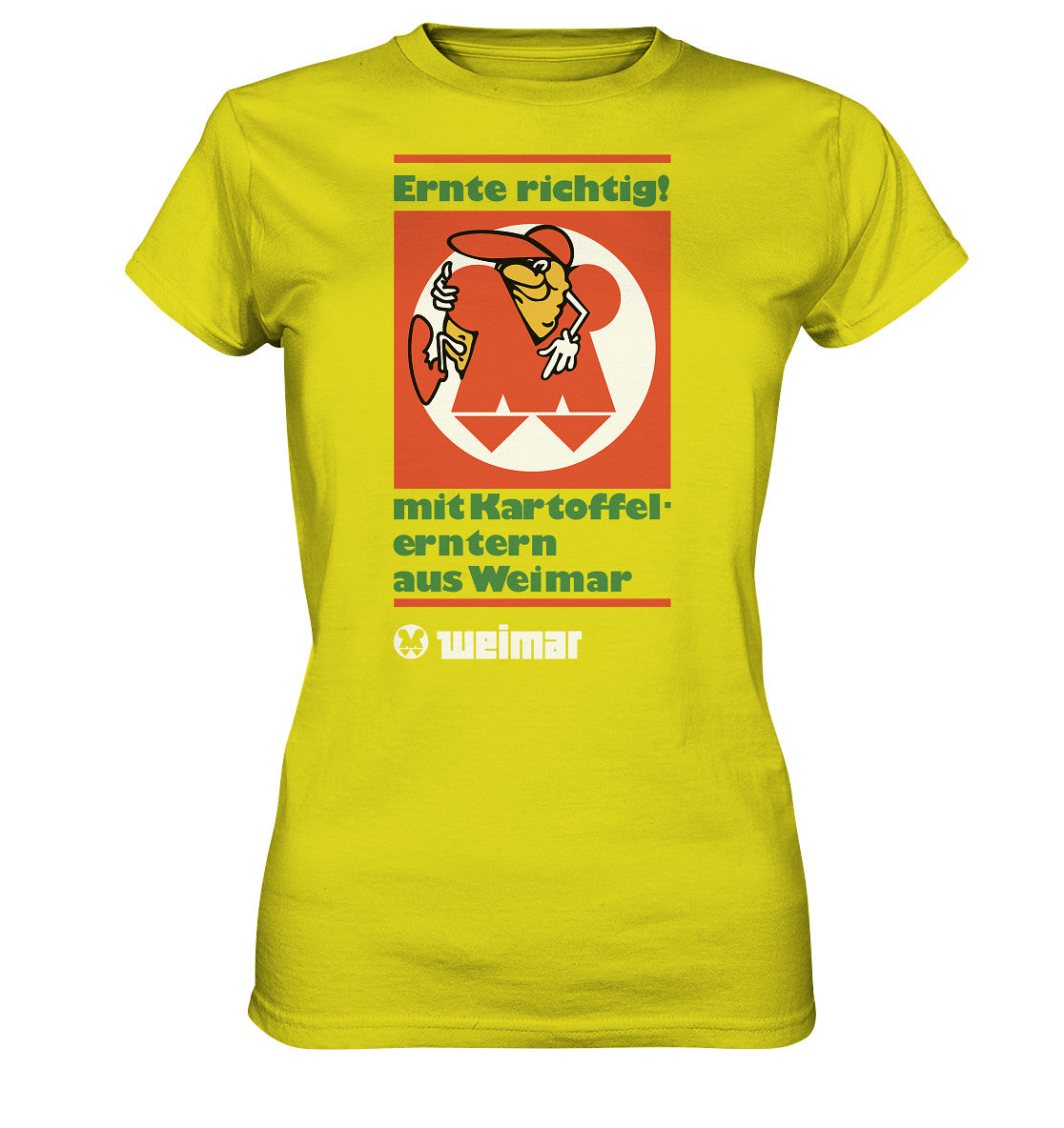 DDR Ostalgie Shirt Mädels • KARTOFFELERNTER AUS WEIMAR