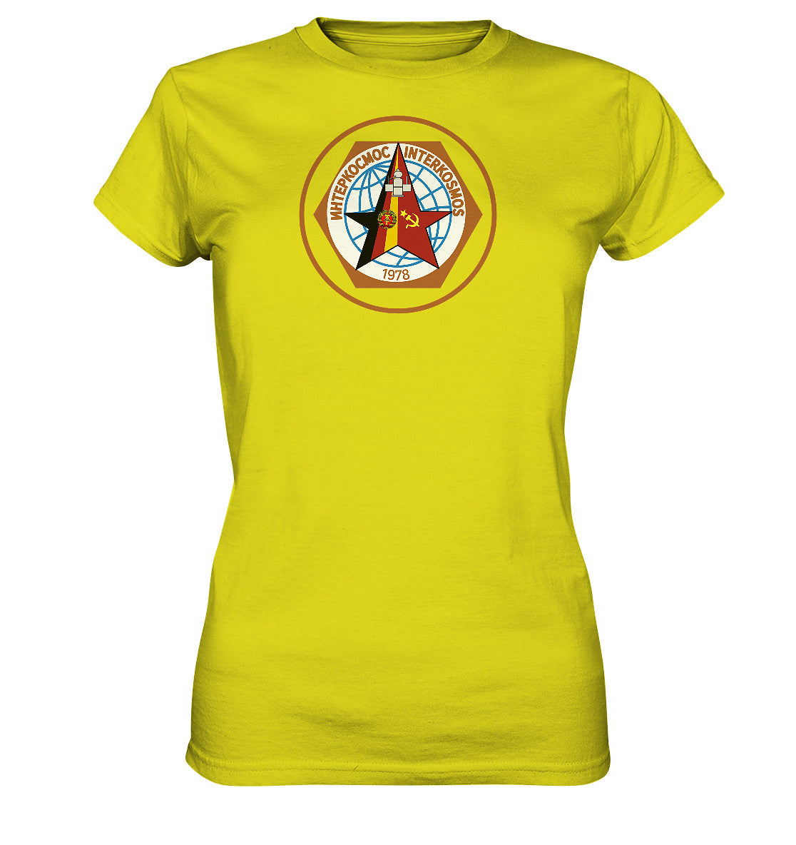DDR Ostalgie Shirt Mädels • INTERKOSMOS 1978