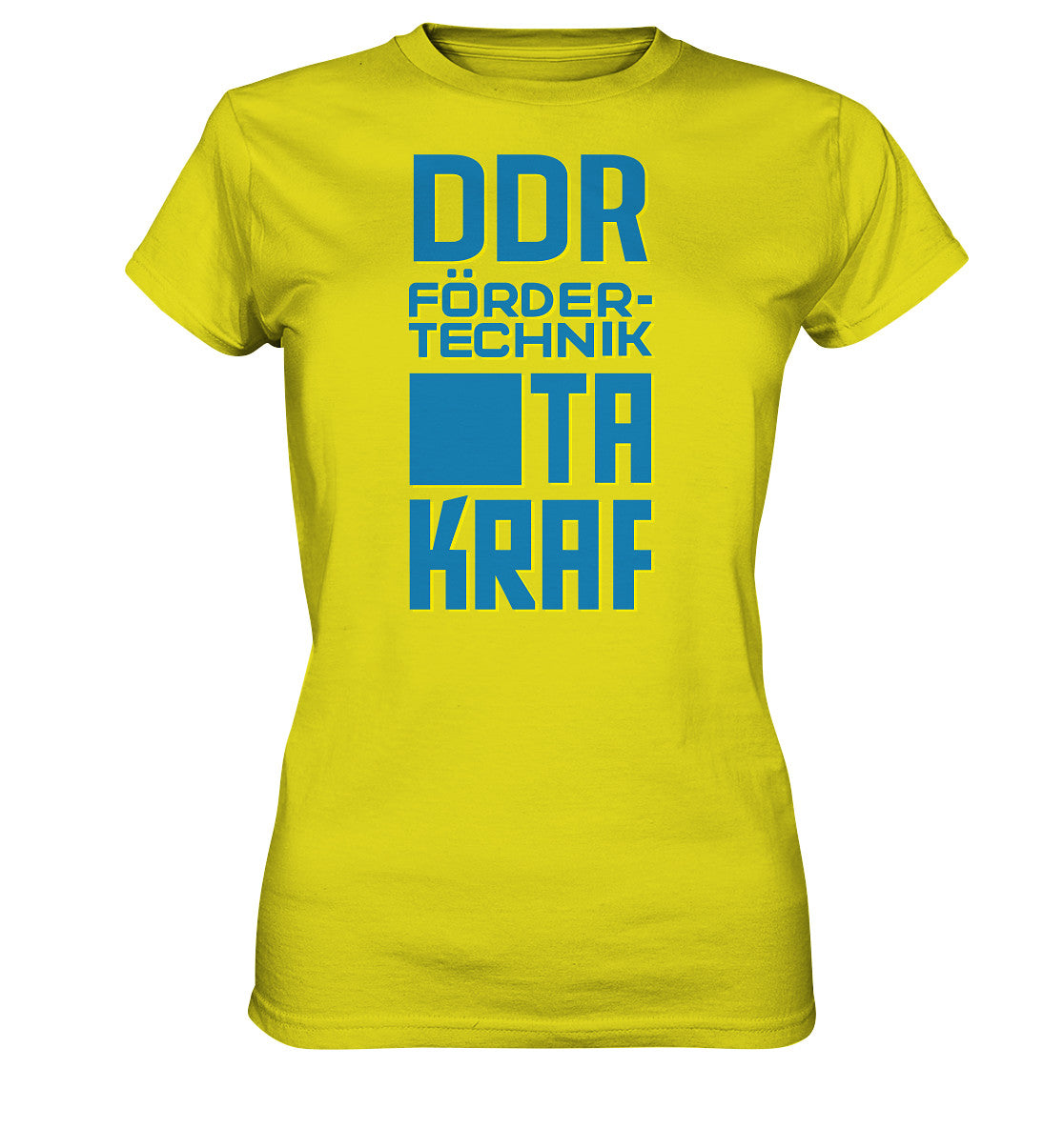 DDR Ostalgie Shirt Mädels • DDR FÖRDERTECHNIK TAKRAF