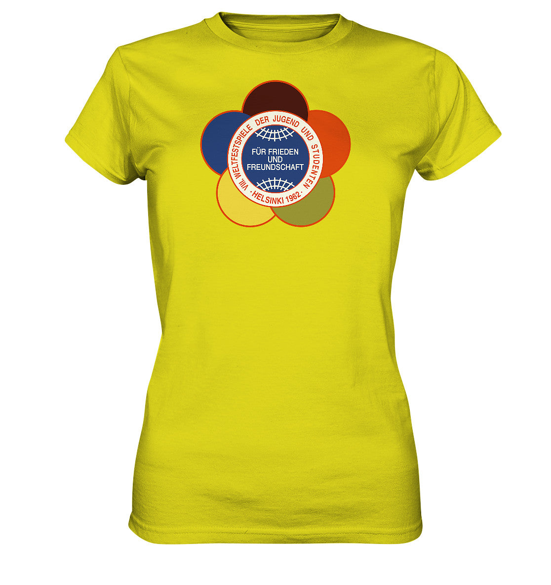 DDR Ostalgie Shirt Mädels • WELTFESTSPIELE DER JUGEND - HELSINKI 1962