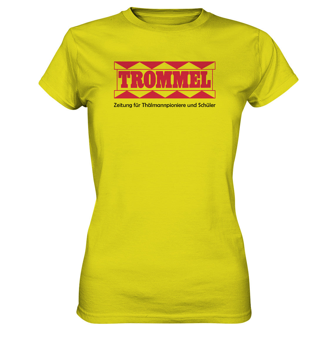 DDR Ostalgie Shirt Mädels • PIONIERZEITUNG TROMMEL