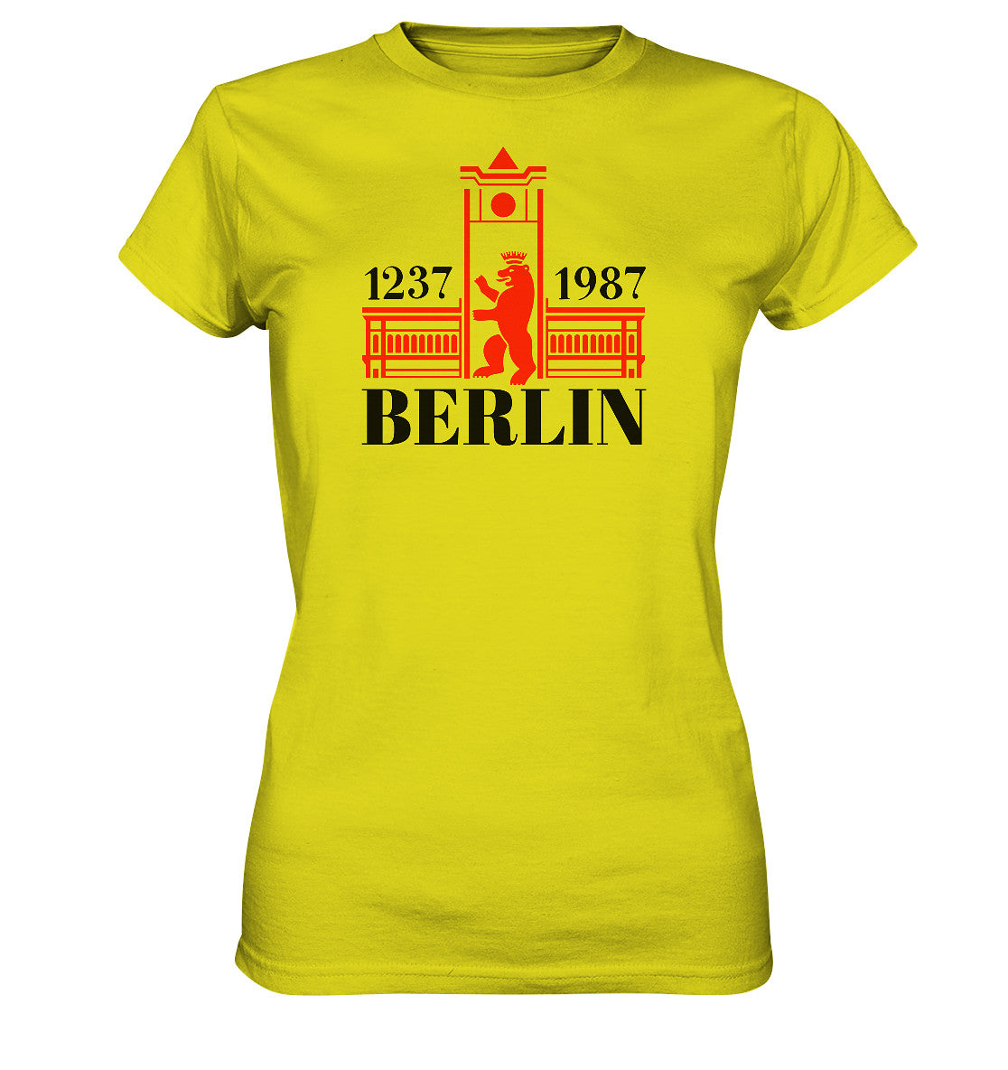 DDR Ostalgie Shirt Mädels • BERLIN 1237-1987