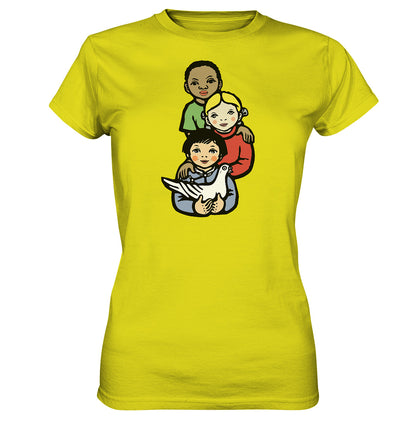 DDR Ostalgie Shirt Mädels • WELTFRIEDEN - WORLD PEACE, LI BING-FAN 1967