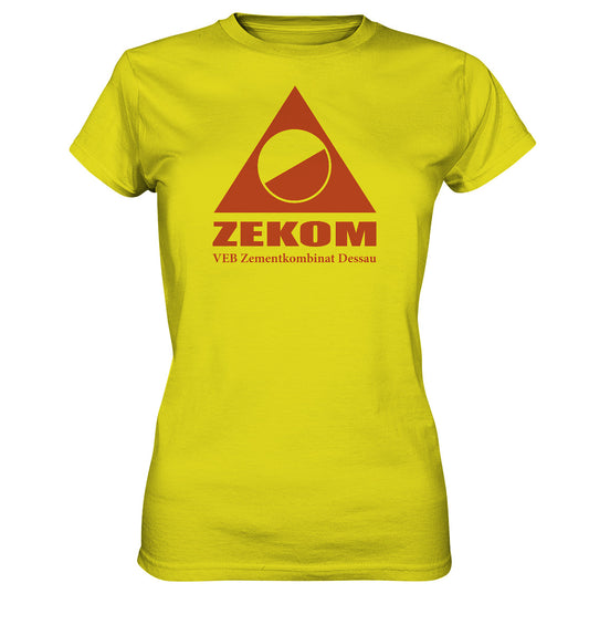 DDR Ostalgie Shirt Mädels • VEB ZEMENTKOMBINAT DESSAU