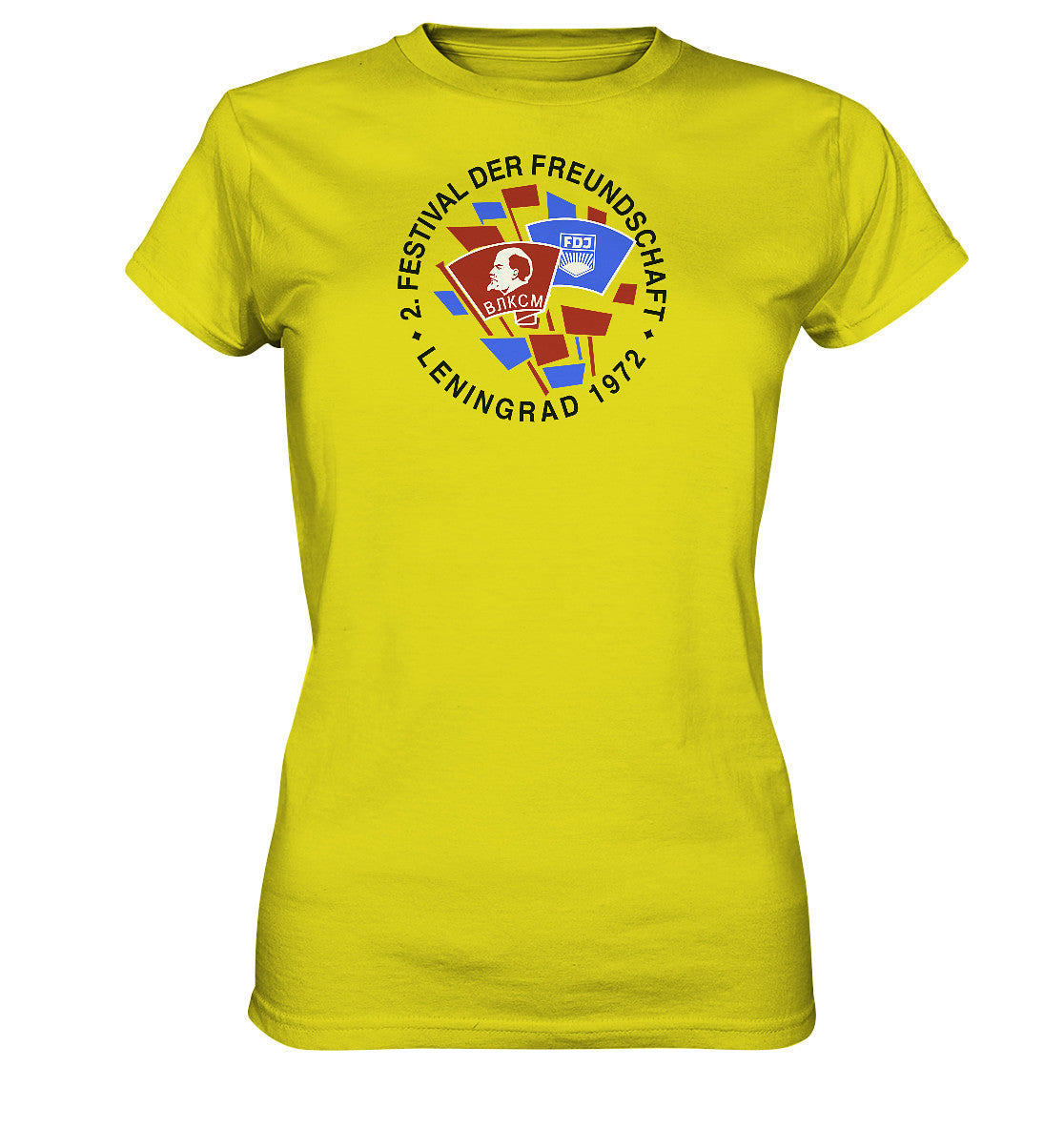 DDR Ostalgie Shirt Mädels • 2. FESTIVAL DER FREUNDSCHAFT - LENINGRAD