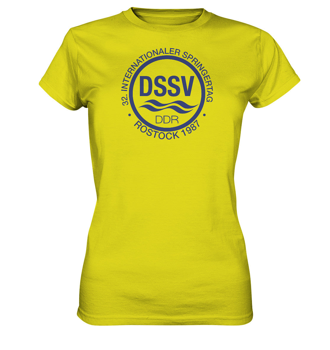 DDR Ostalgie Shirt Mädels • INTERNATIONALER SPRINGERTAG - ROSTOCK 1987 - hell
