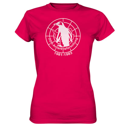 DDR Ostalgie Shirt Mädels • ANTARKTISFORSCHUNG DER DDR - 1981-1983, POSTSTEMPEL
