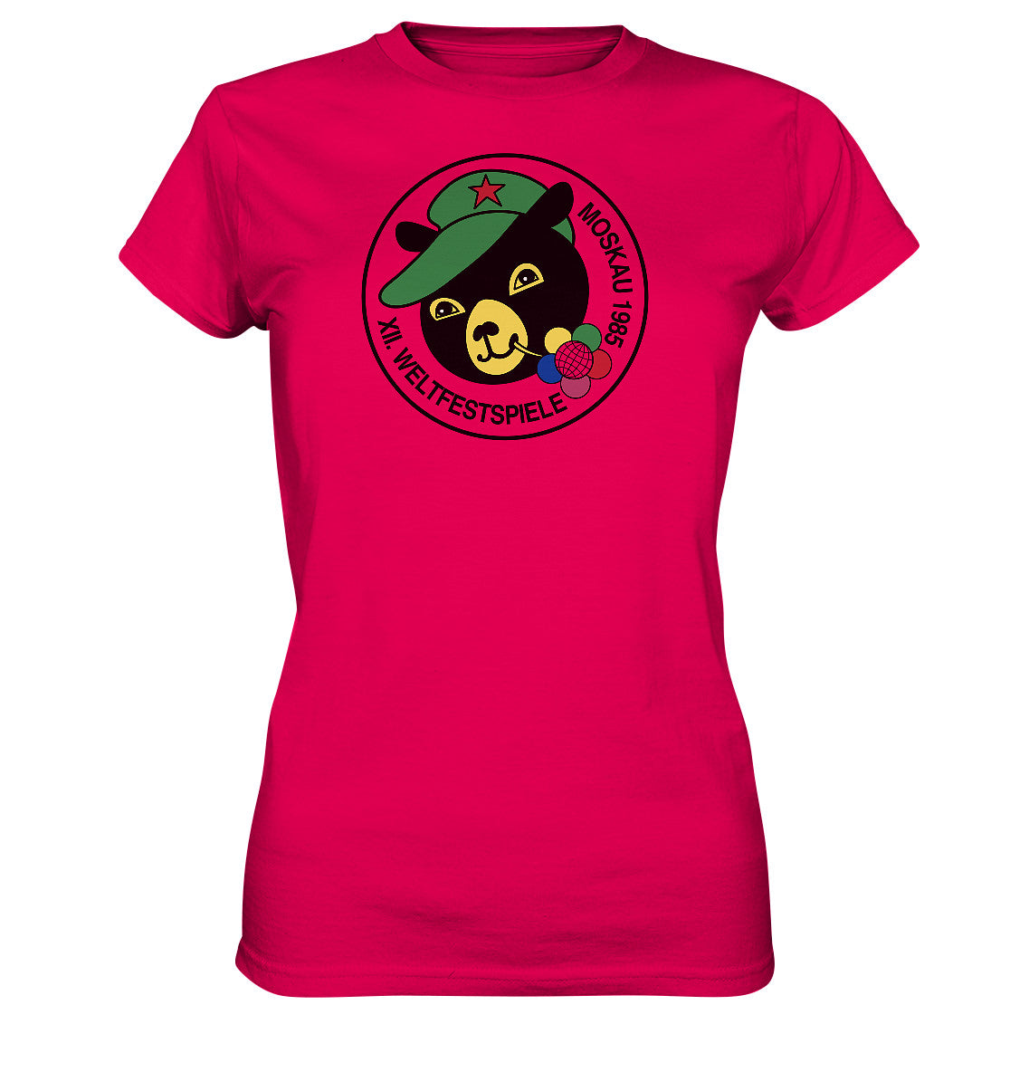 DDR Ostalgie Shirt Mädels • WELTFESTSPIELE, MOSKAU 1985