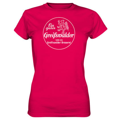 DDR Ostalgie Shirt Mädels • VEB GREIFSWALDER BRAUEREI