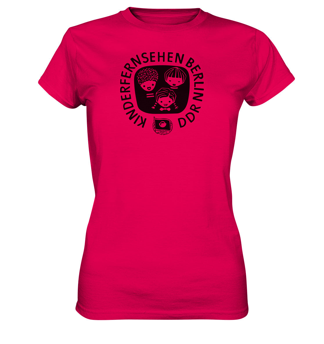 DDR Ostalgie Shirt Mädels • DDR KINDERFERNSEHEN