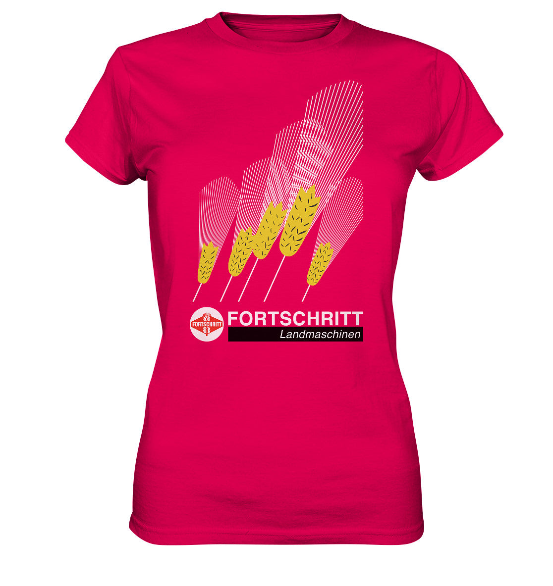 DDR Ostalgie Shirt Mädels • FORTSCHRITT LANDMASCHINEN - PLAKATMOTIV