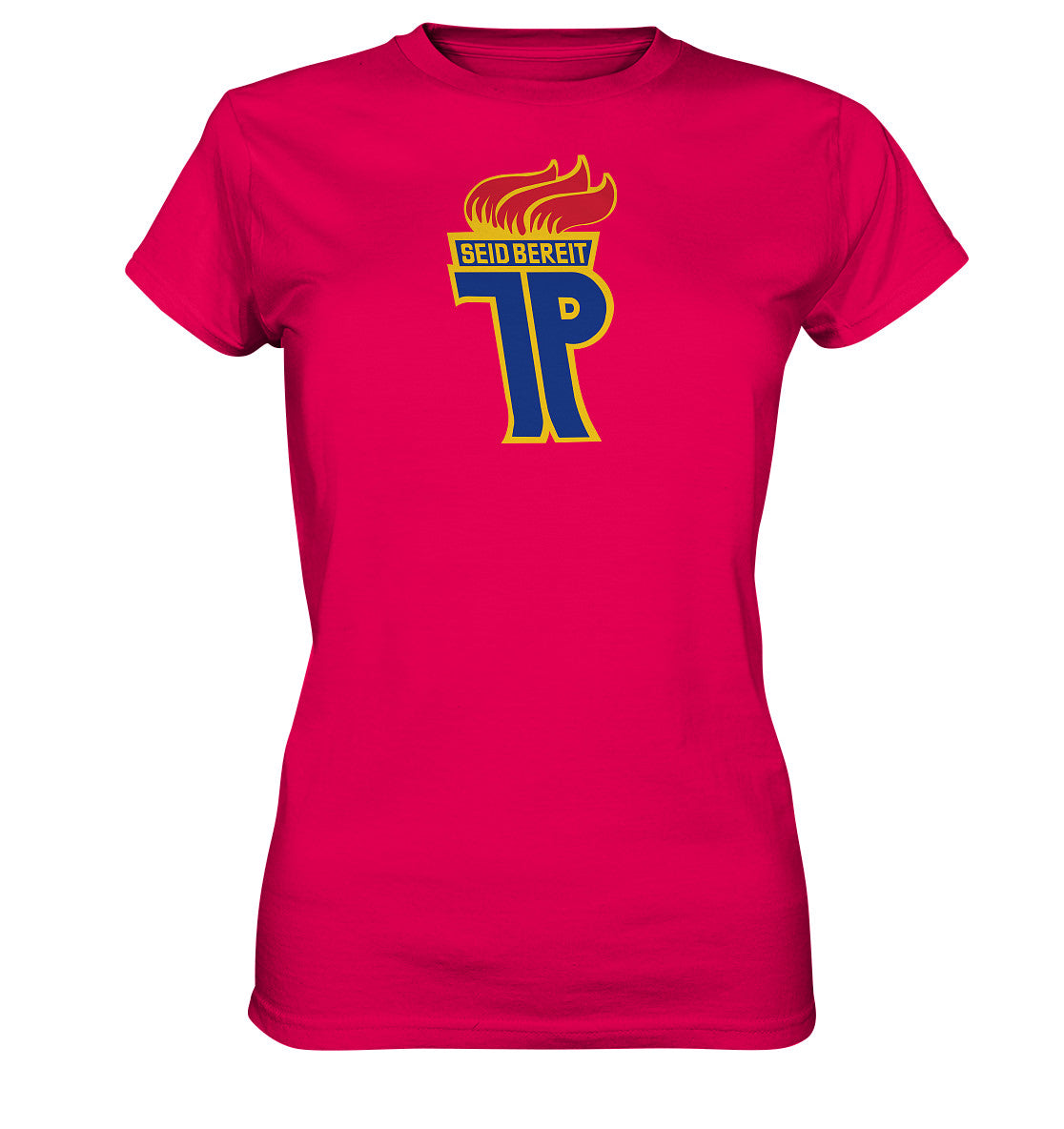 DDR Ostalgie Shirt Mädels •  JUNGE PIONIERE, SEID BEREIT