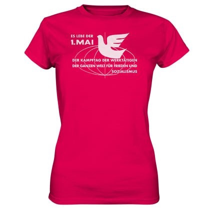 DDR Ostalgie Shirt Mädels • ES LEBE DER ERSTE MAI