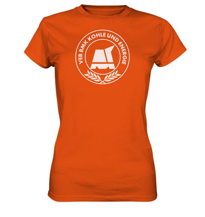 DDR Ostalgie Shirt Mädels • BMK BAU- UND MONTAGEKOMBINAT KOHLE UND ENERGIE