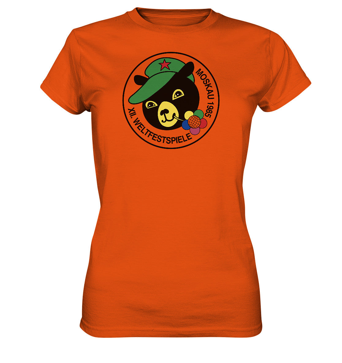 DDR Ostalgie Shirt Mädels • WELTFESTSPIELE, MOSKAU 1985