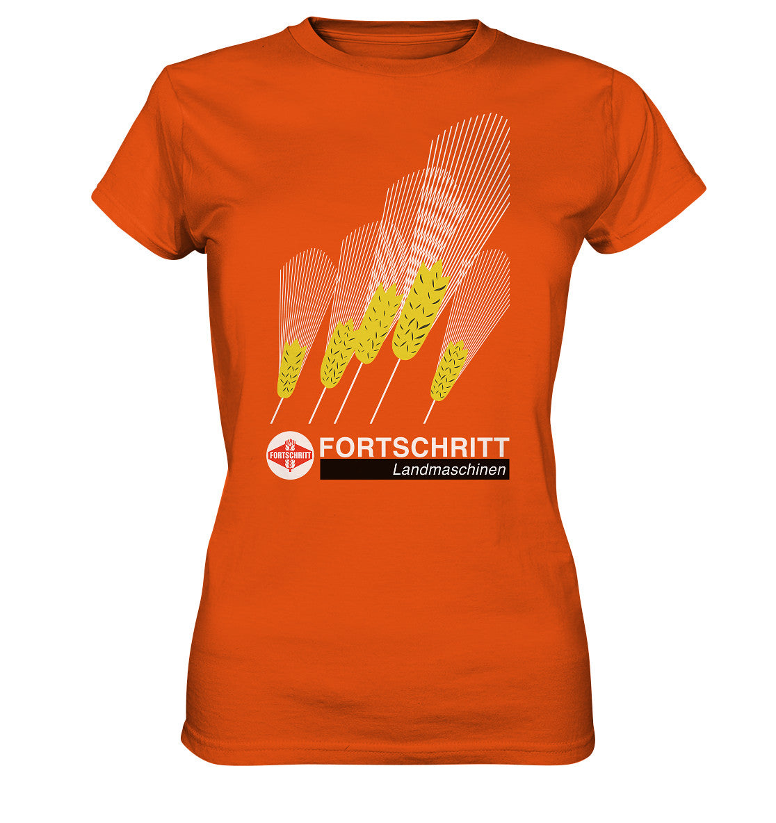 DDR Ostalgie Shirt Mädels • FORTSCHRITT LANDMASCHINEN - PLAKATMOTIV