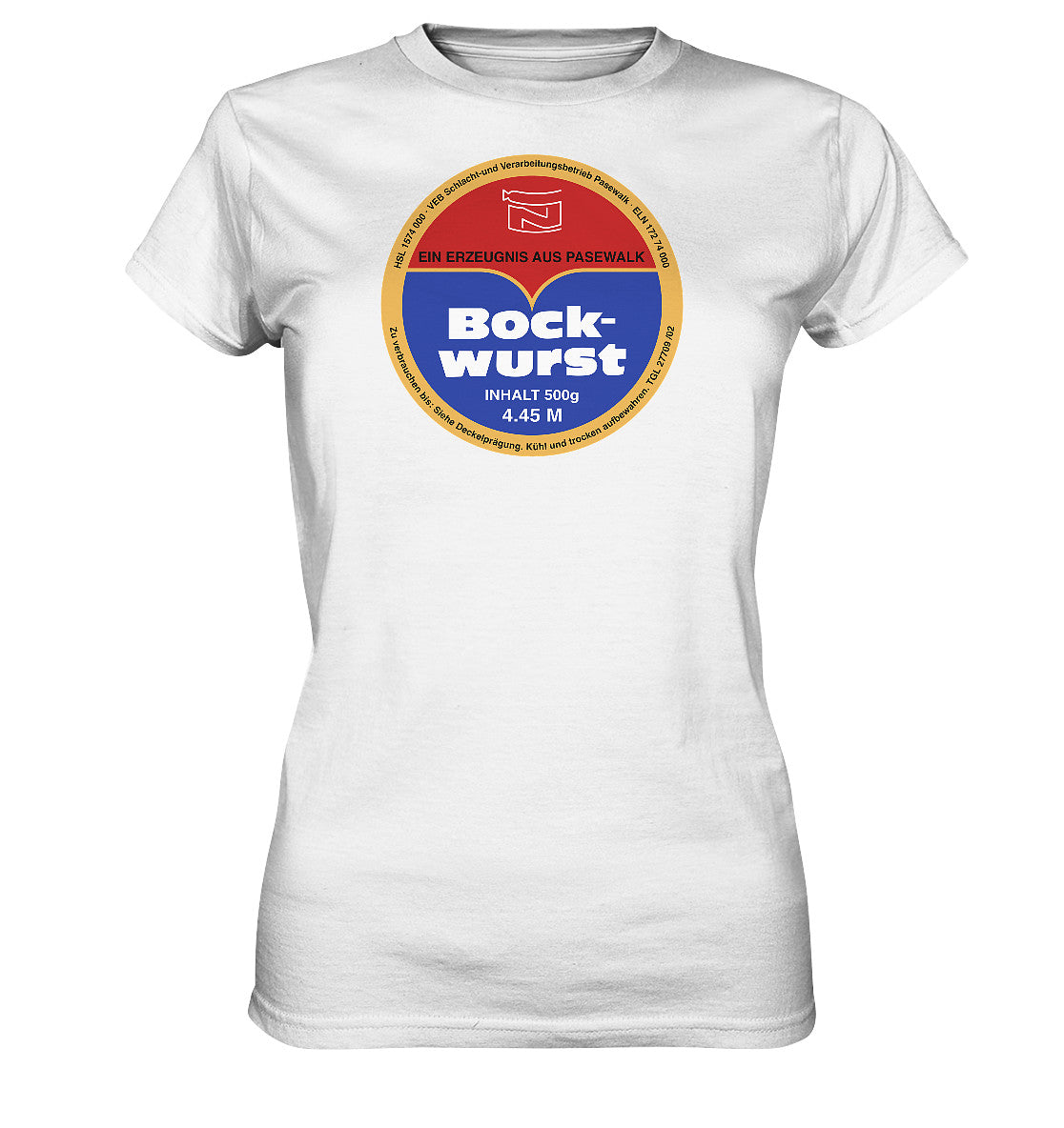 PREMIUM SHIRT MÄDELS • BOCKWURST AUS PASEWALK