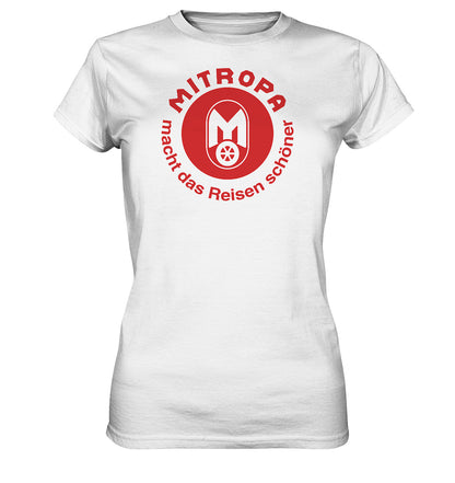 DDR Ostalgie Shirt Mädels • MITROPA MACHT DAS REISEN SCHÖNER - dunkel