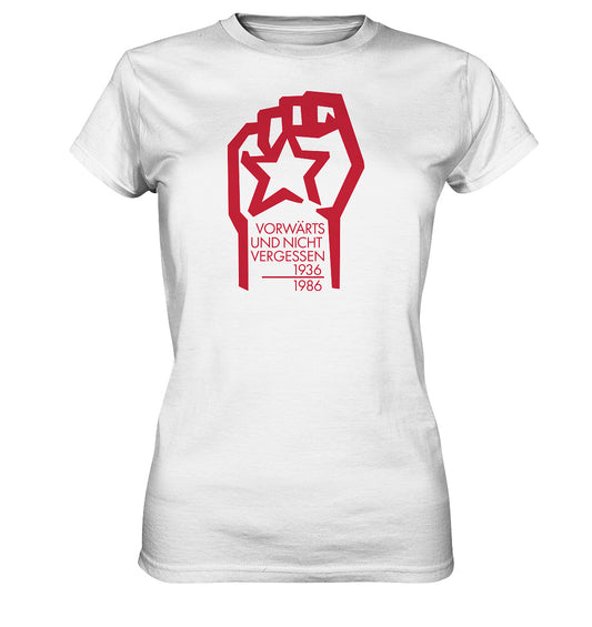 DDR Ostalgie Shirt Mädels • 1936-1986 SPANISCHER BÜRGERKRIEG