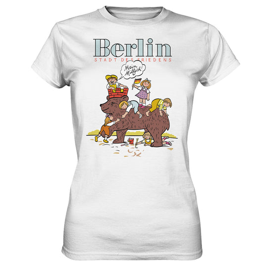 DDR Ostalgie Shirt Mädels • BERLIN - STADT DES FRIEDENS