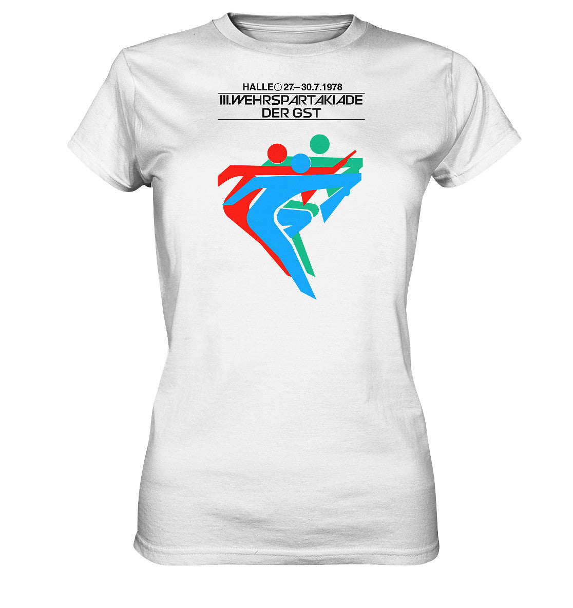DDR Ostalgie Shirt Mädels • GST WEHRSPARTAKIADE 1978