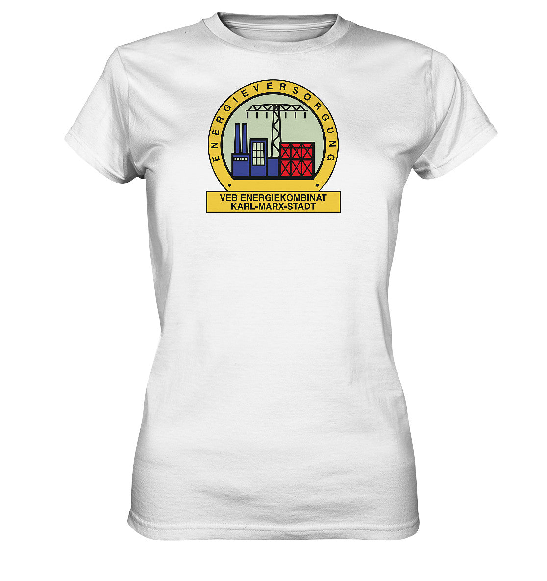 DDR Ostalgie Shirt Mädels • VEB ENERGIEKOMBINAT KARL-MARX-STADT