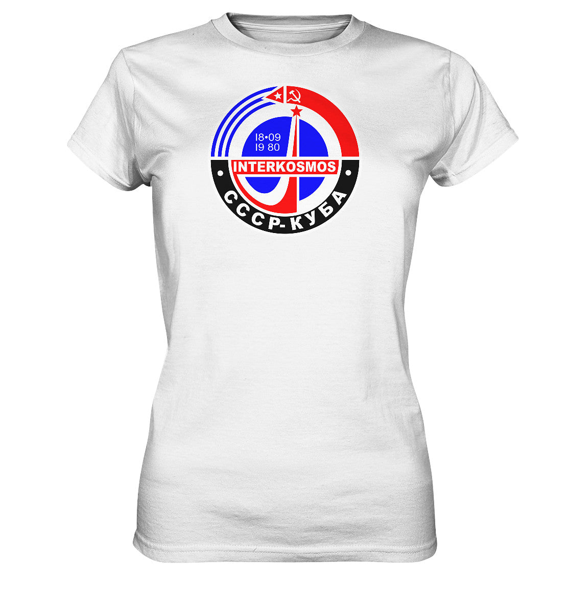 DDR Ostalgie Shirt Mädels • INTERKOSMOS - CCCP & KUBA