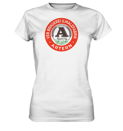 DDR Ostalgie Shirt Mädels • VEB BRAUEREI ARTERN GOLDAUE